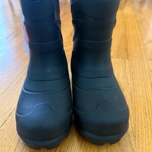 Kids Black Boots